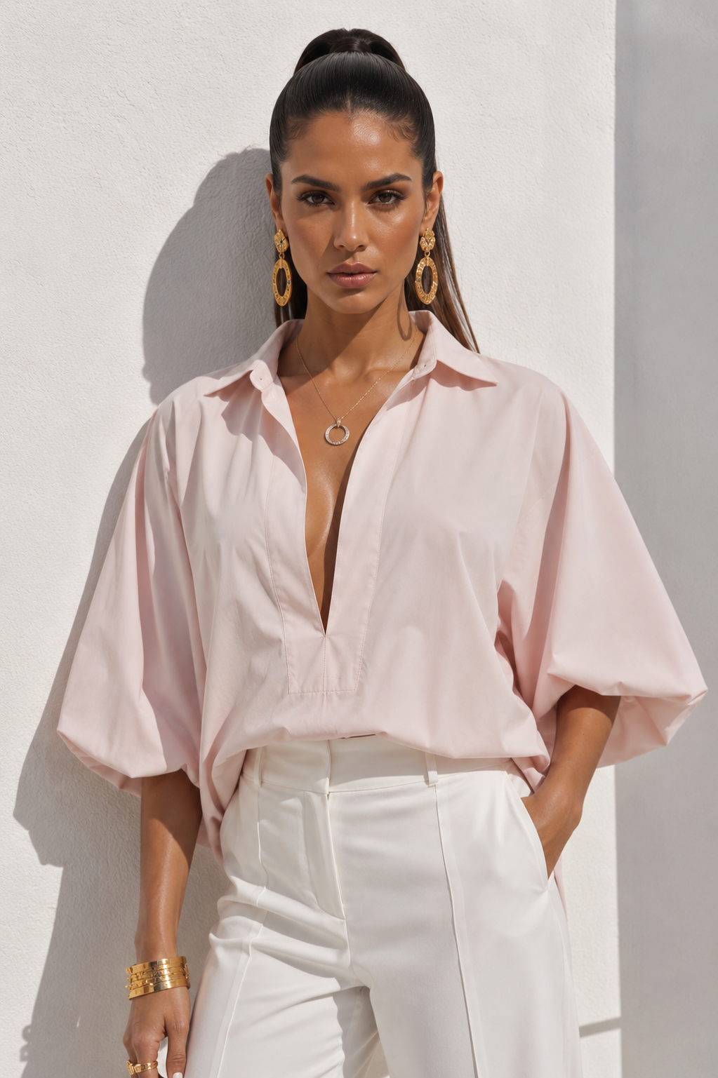 Blusa Popular Rosado