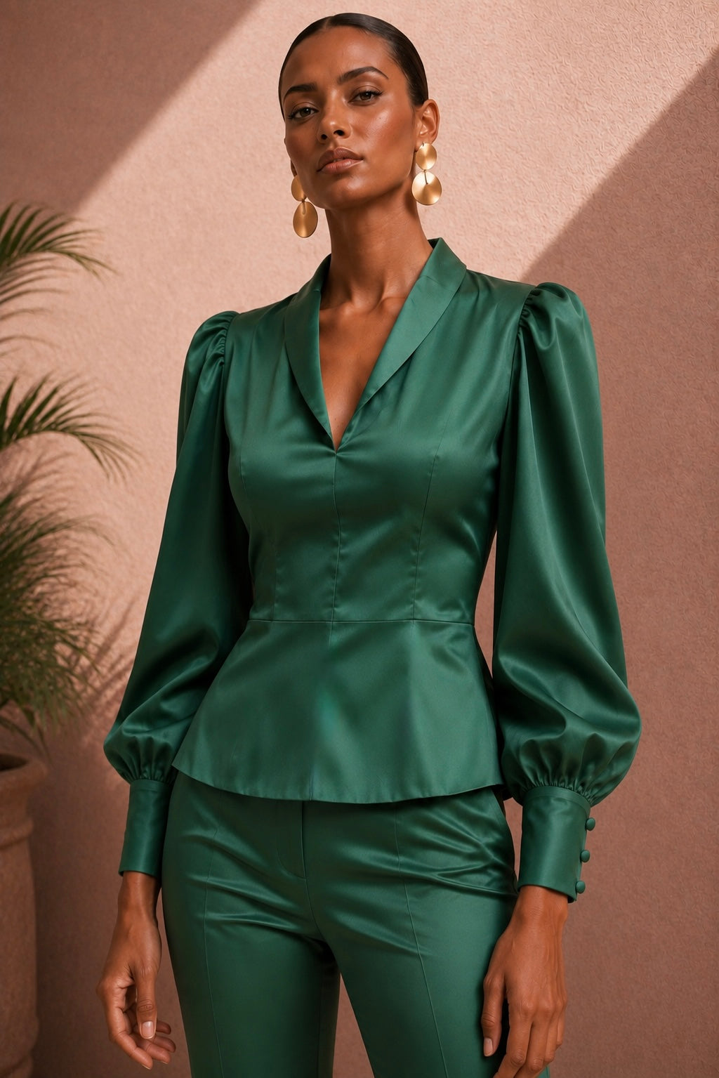 Blusa Lecricia verde