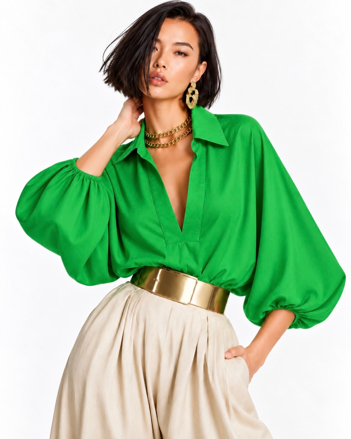 Blusa Popular verde