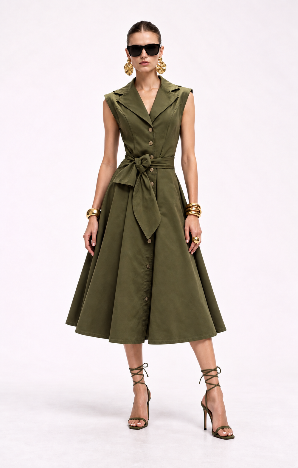Vestido Kate verde