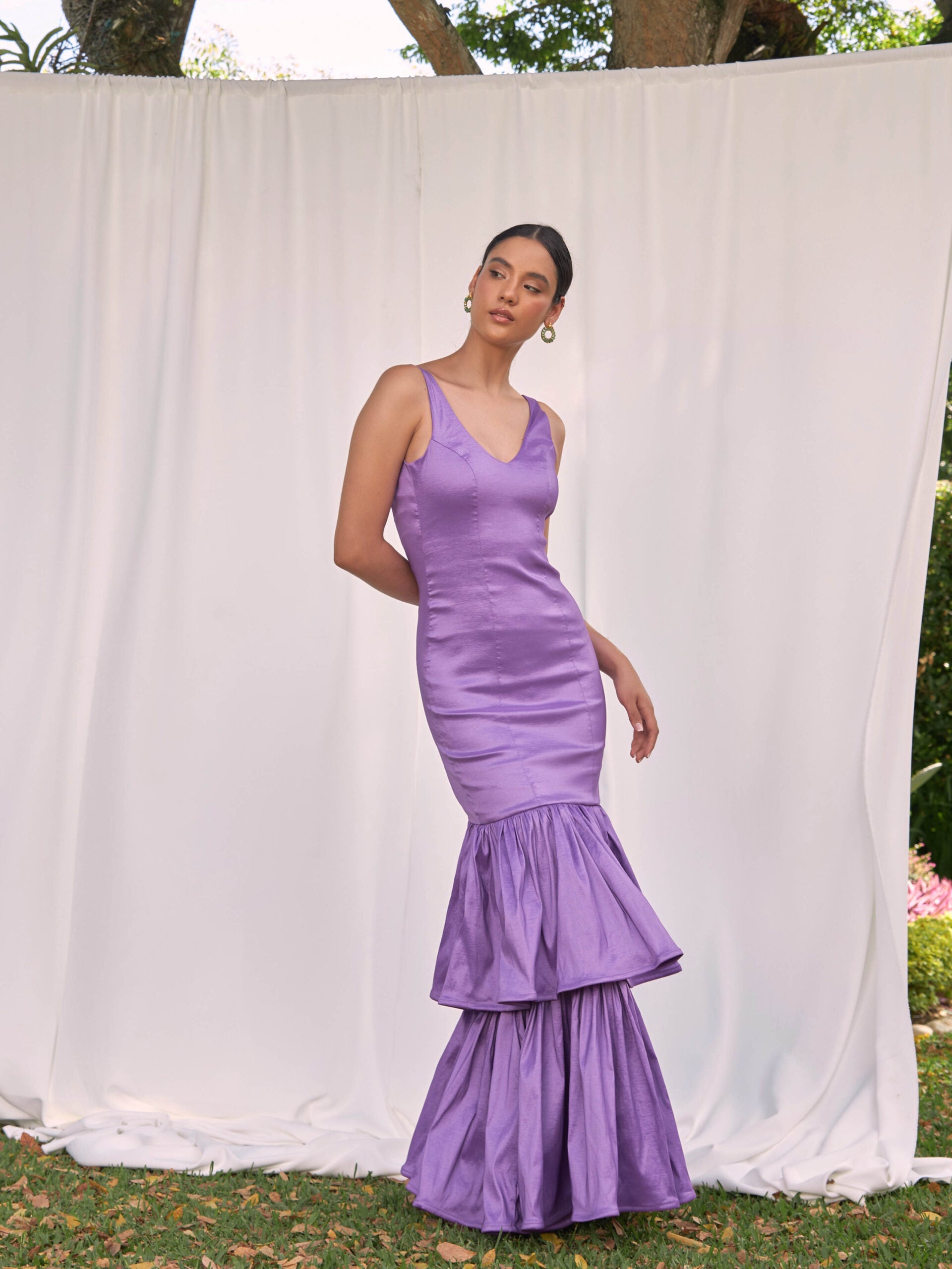 Vestido Adell Lila
