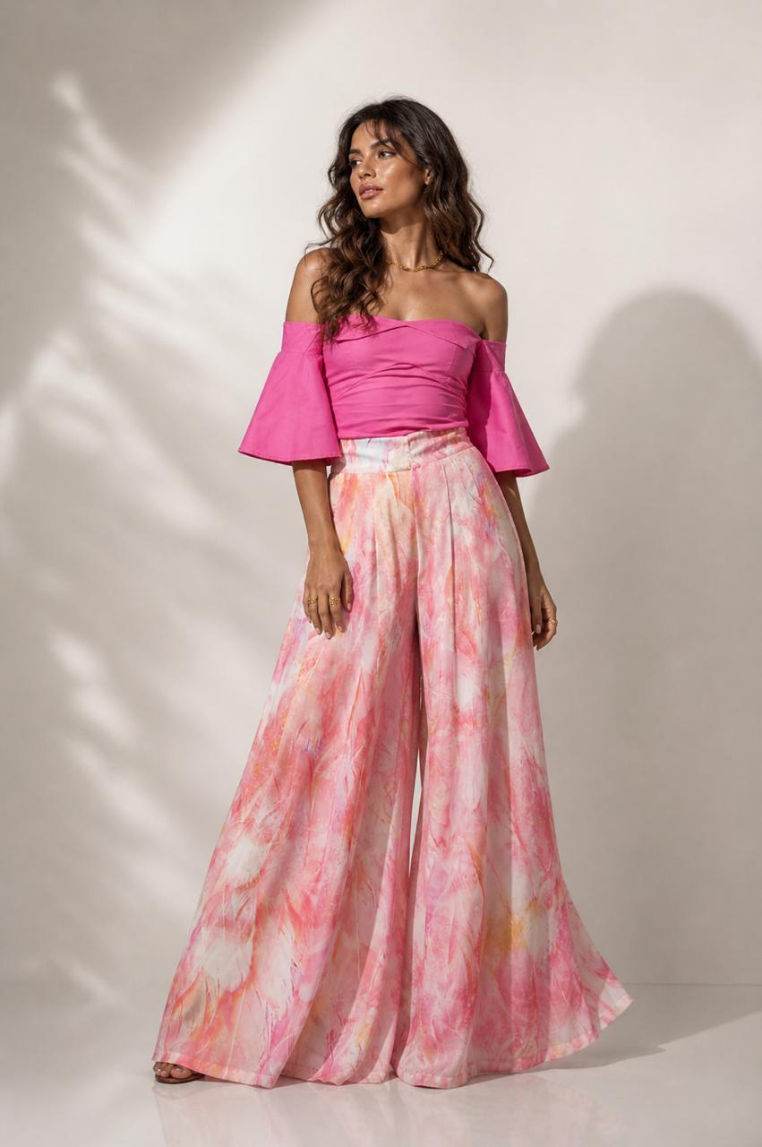 Blusa Agustina Magenta