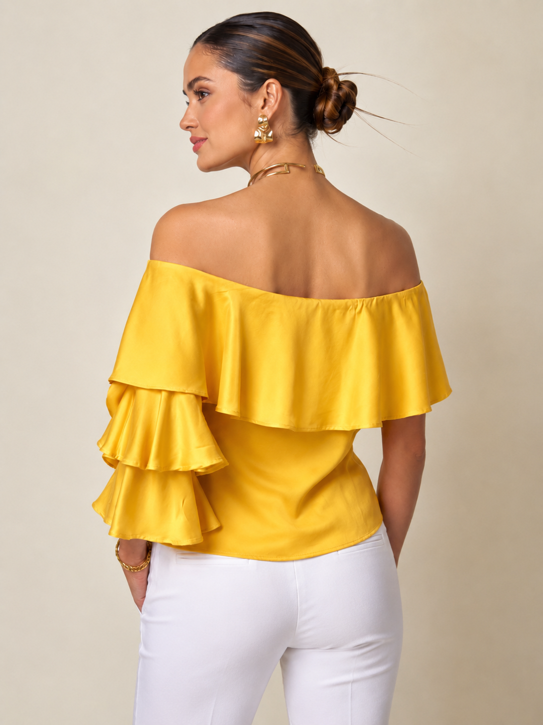 Blusa Kelina Amarilla