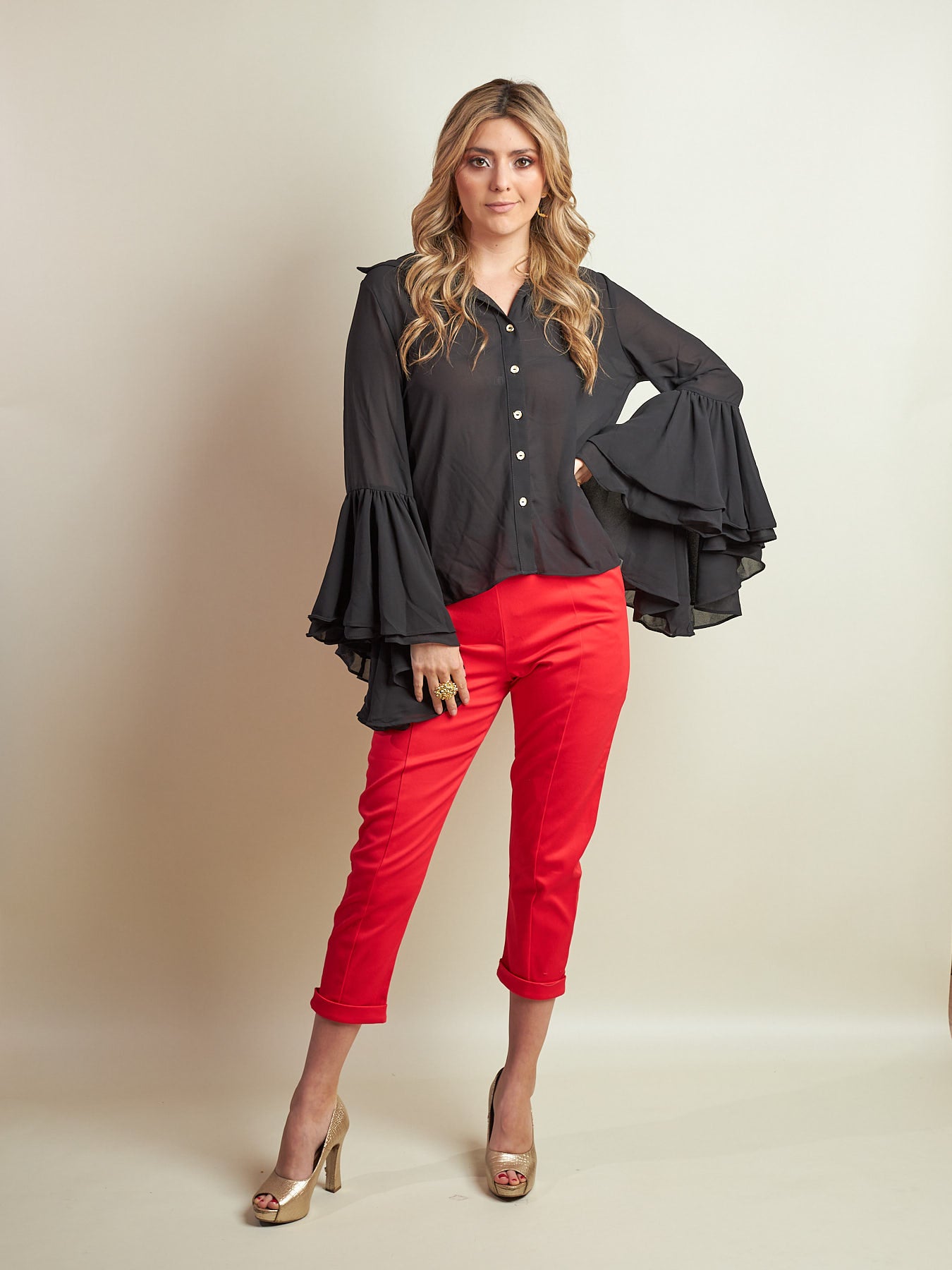 Blusa Azores Negro