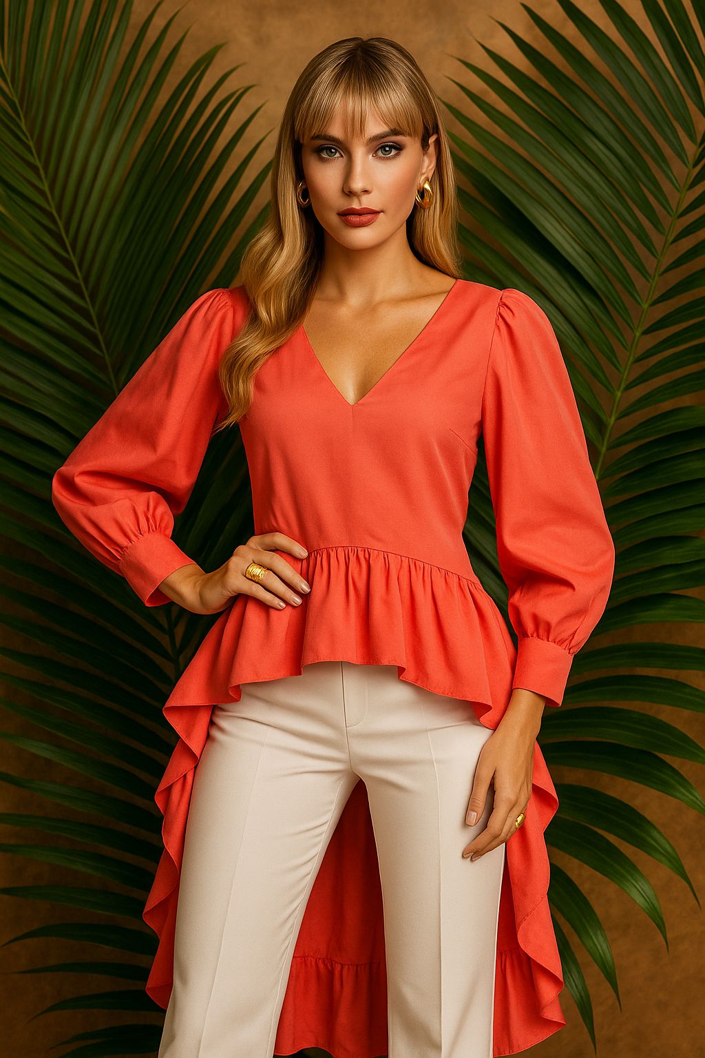 Blusa Paris Ll Palo De Rosa