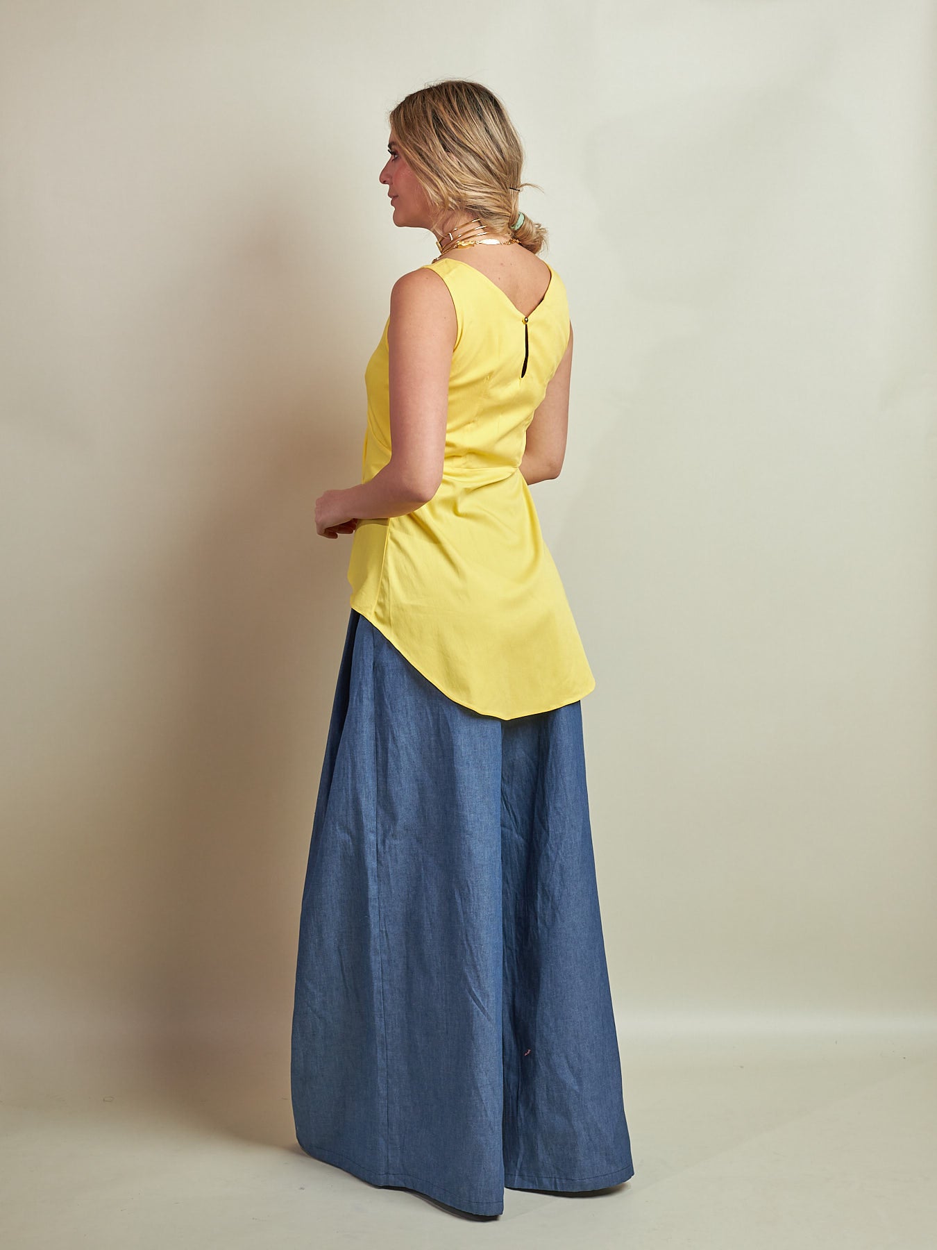 Blusa Rousse Amarilla