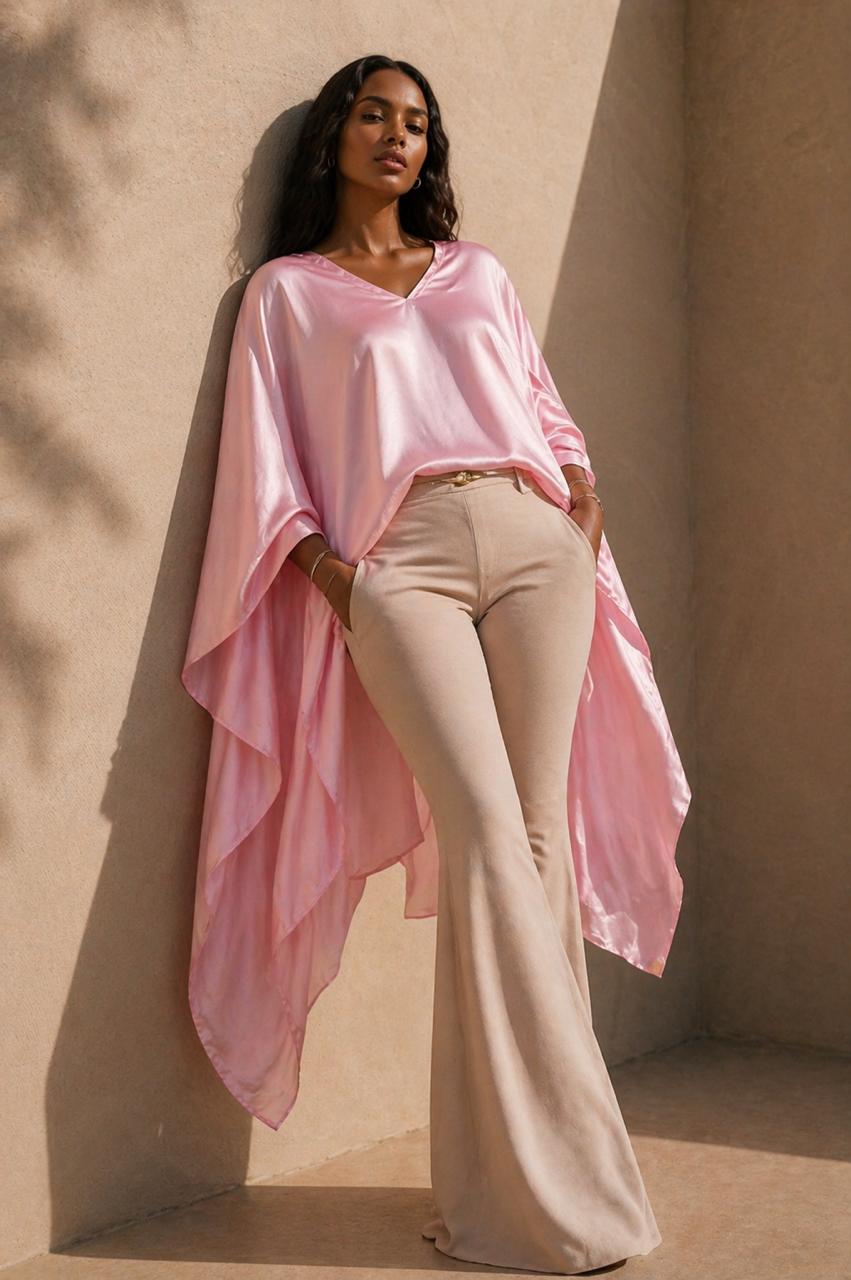 Blusa Alexandria Rosado U