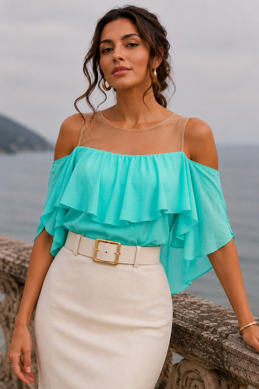 Blusa Alondra II verde menta