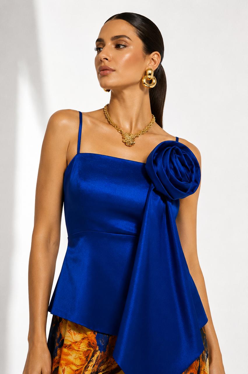 Blusa Eucas Azul