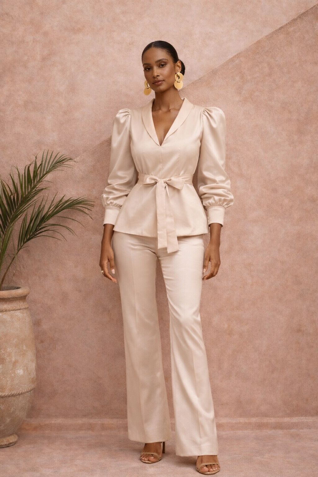 Blusa Lecricia marfil