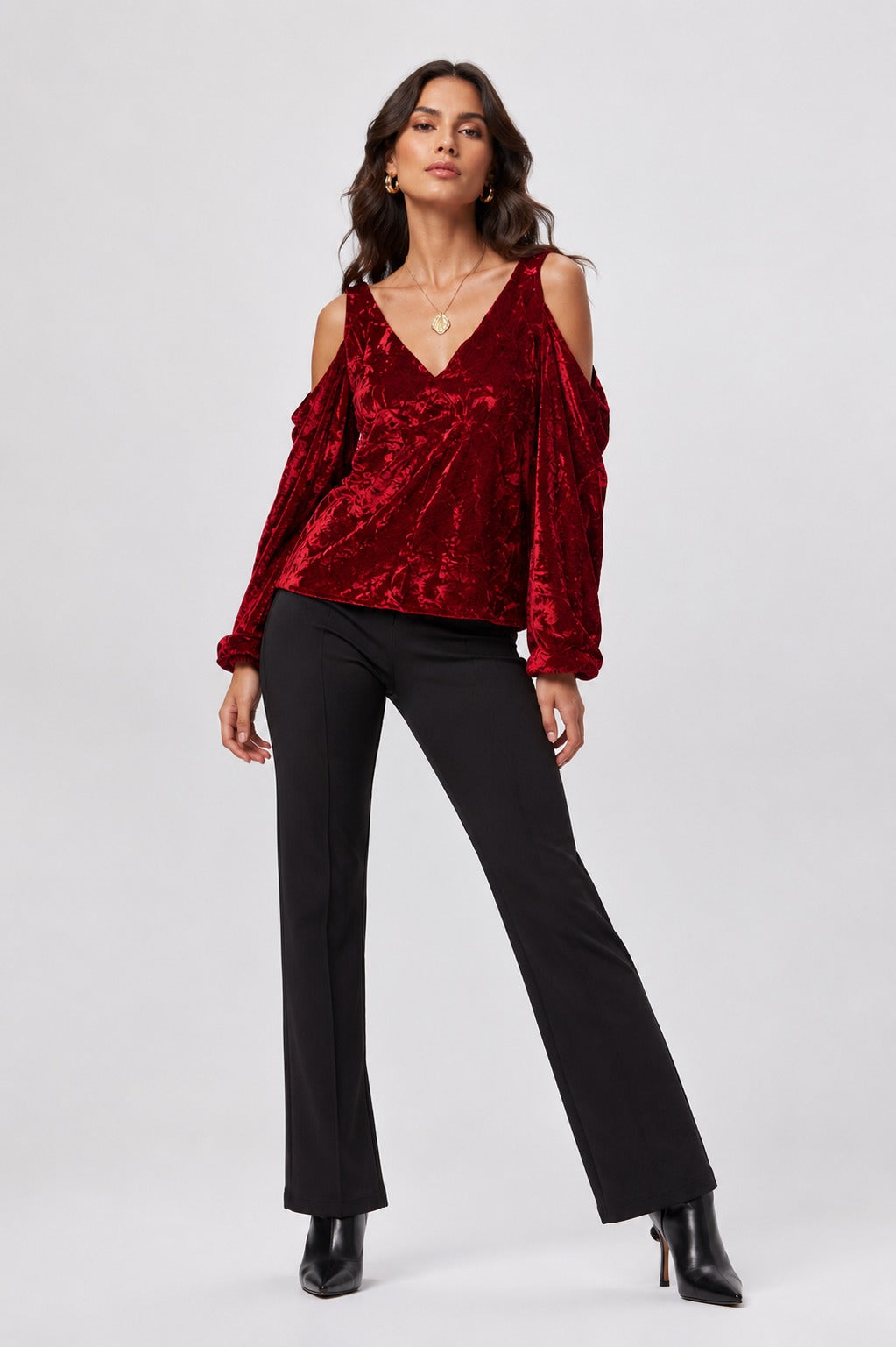 Blusa Milly Vinotinto