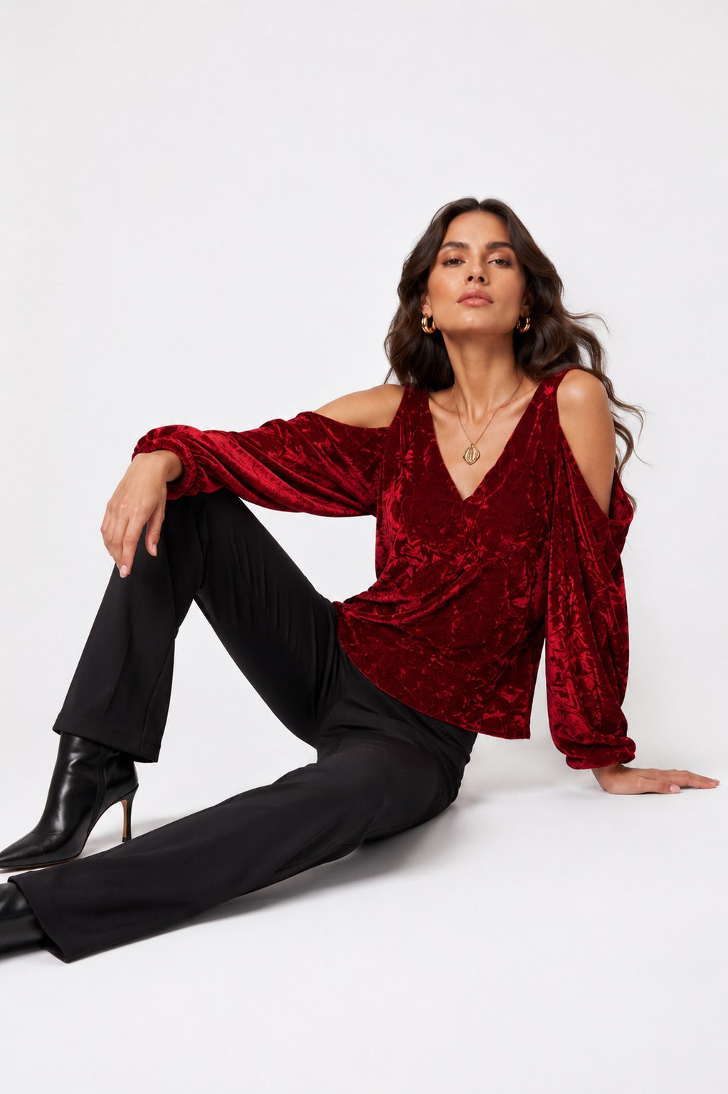 Blusa Milly Vinotinto