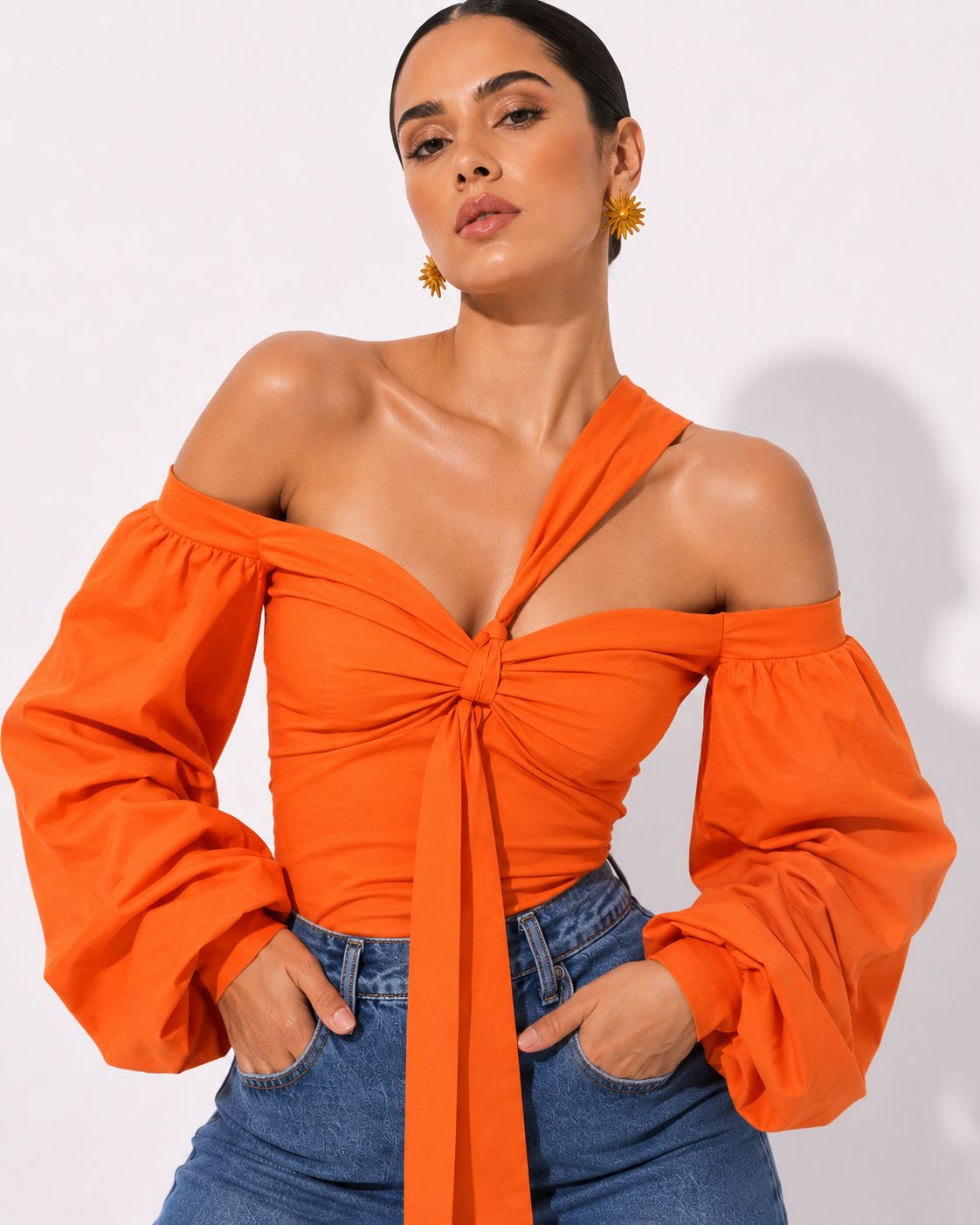 Blusa Octavia Naranja