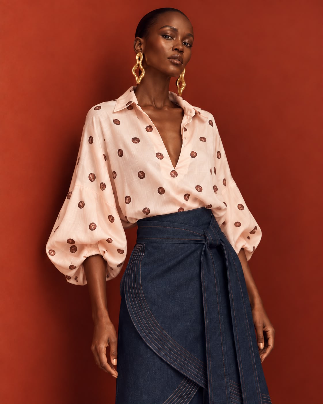 Blusa Popular Coffee Beans