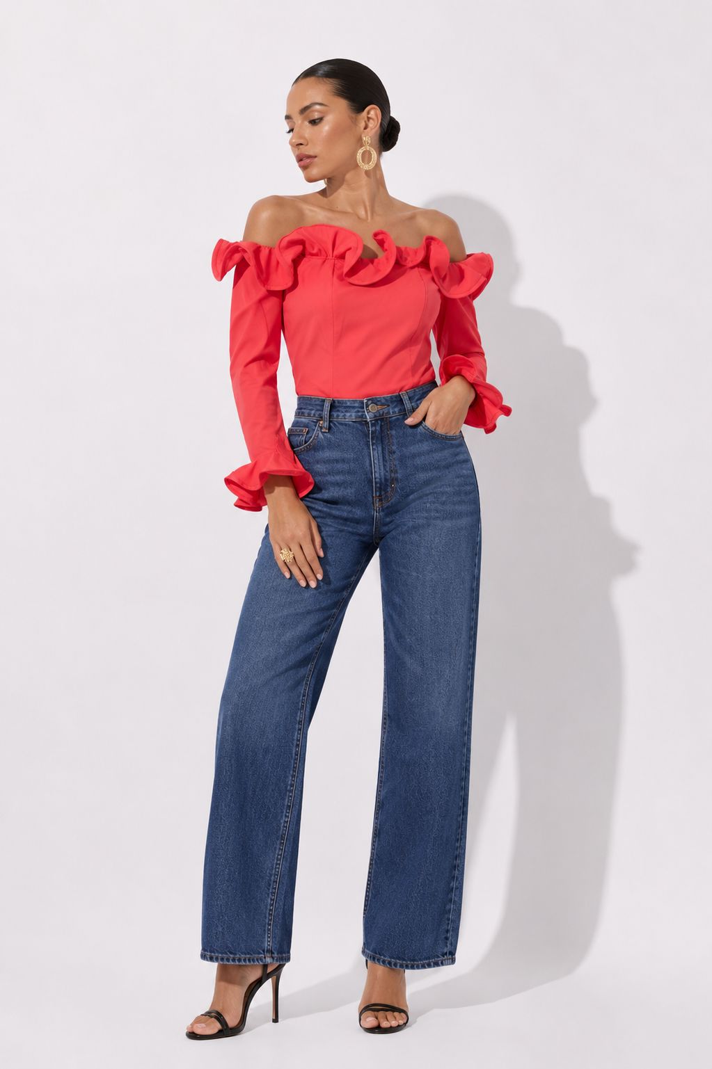 Blusa Tropico Rojo