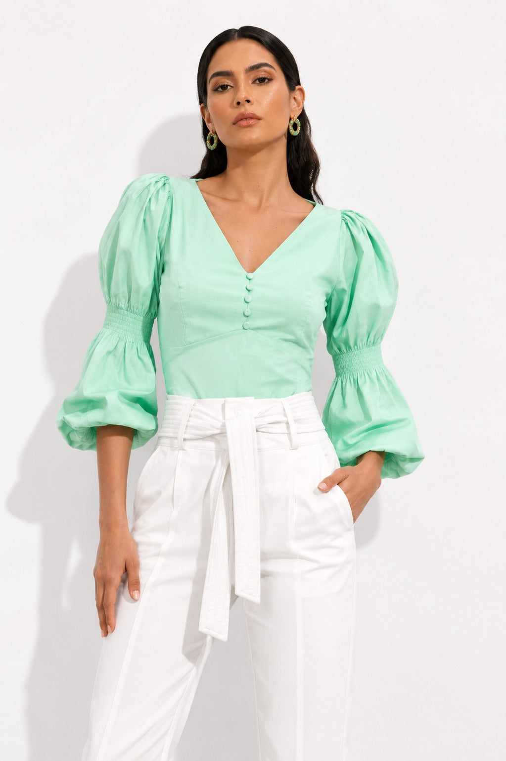 Blusa Vico Verde Menta