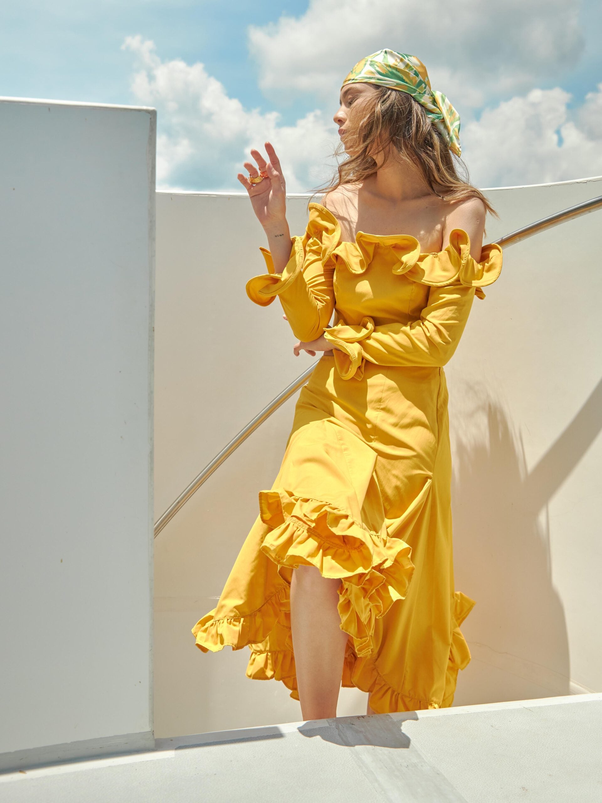 Blusa Trópico Amarillo Mostaza
