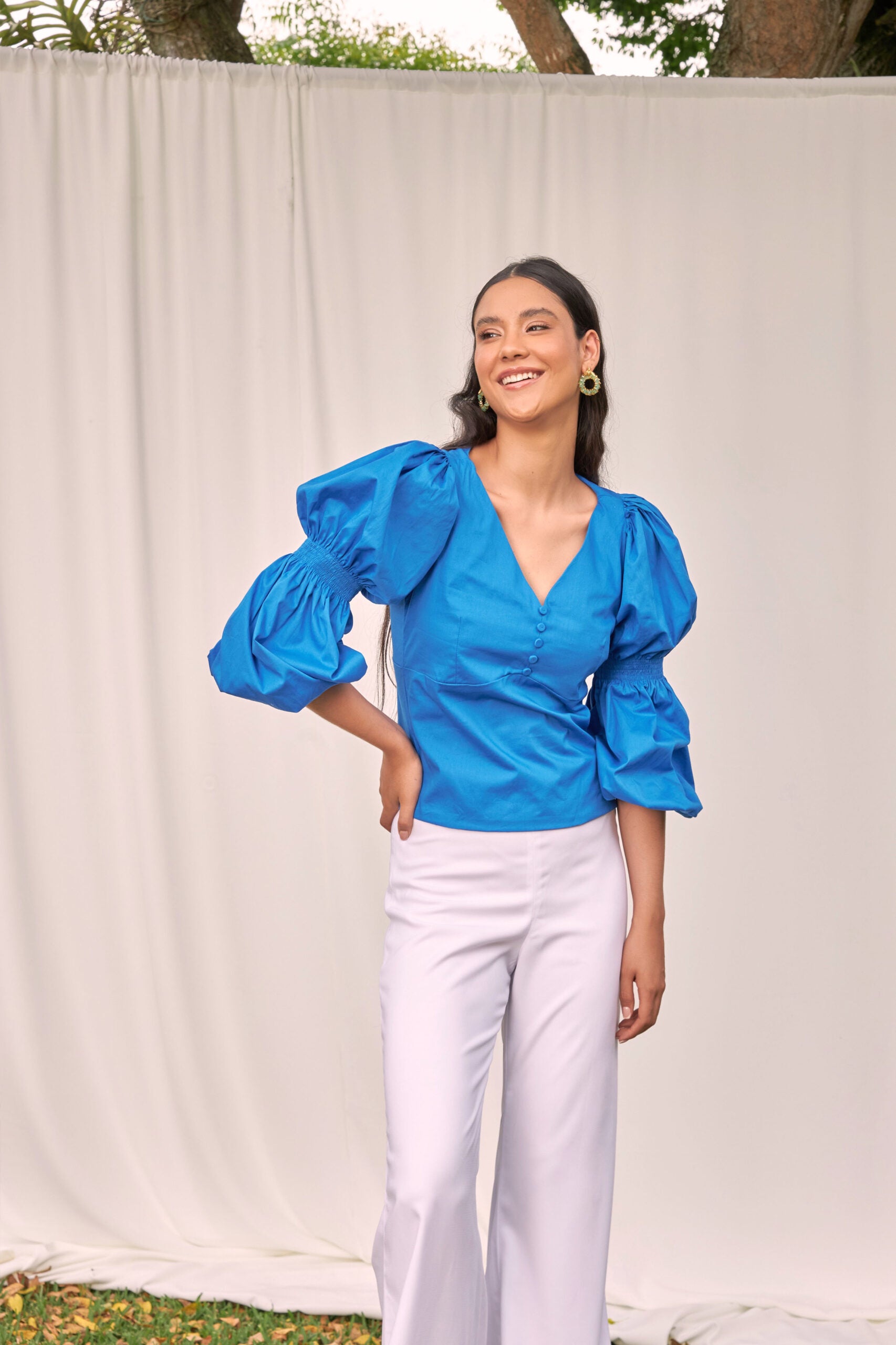 Blusa Vico Azul