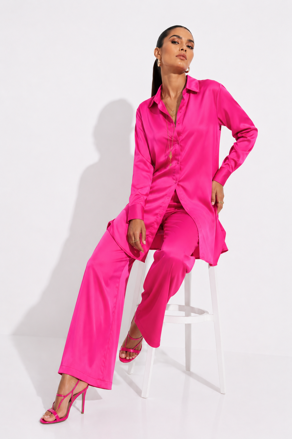 Blusa Aycandi Fucsia