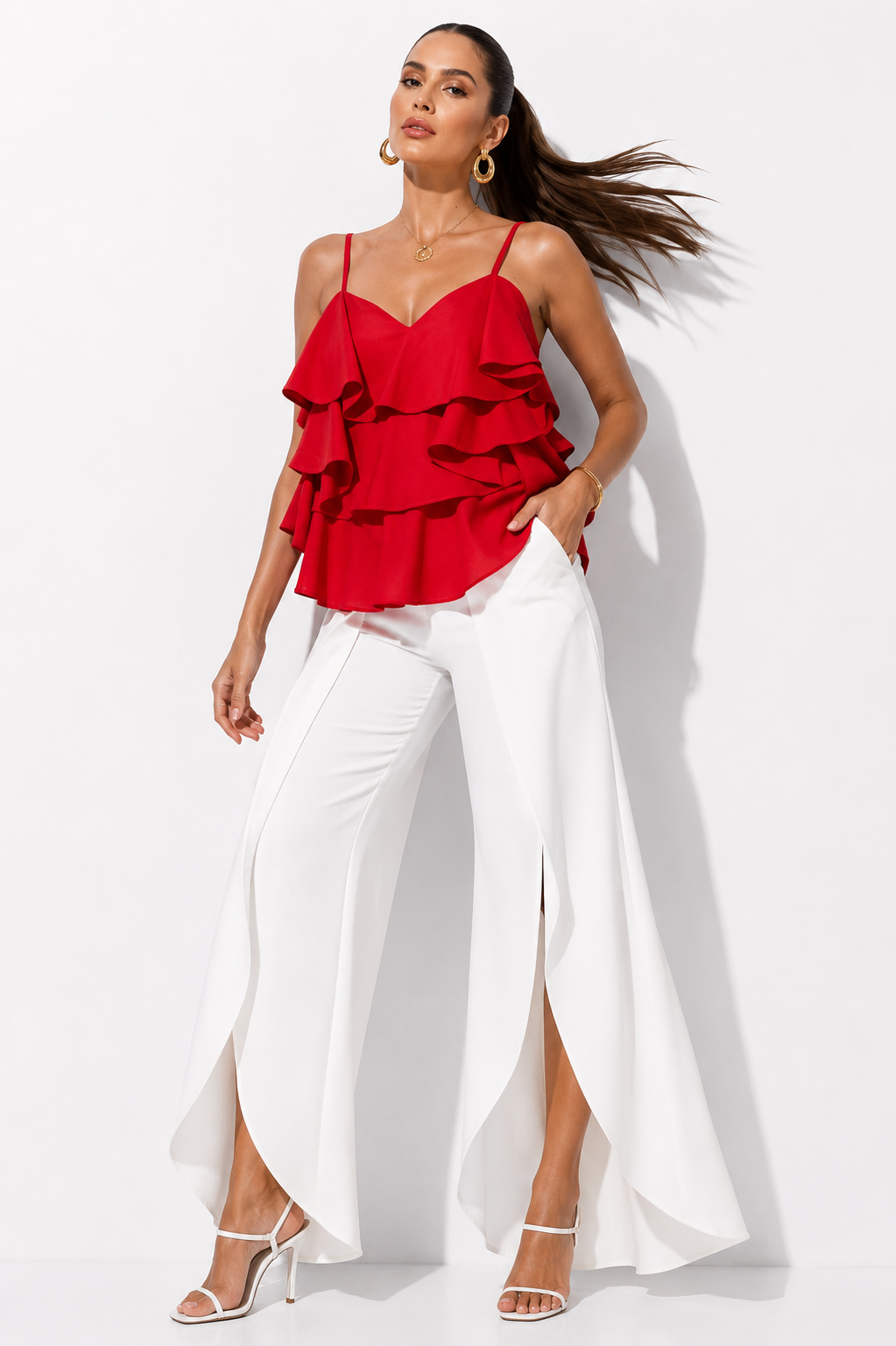 Blusa Salonica Rojo