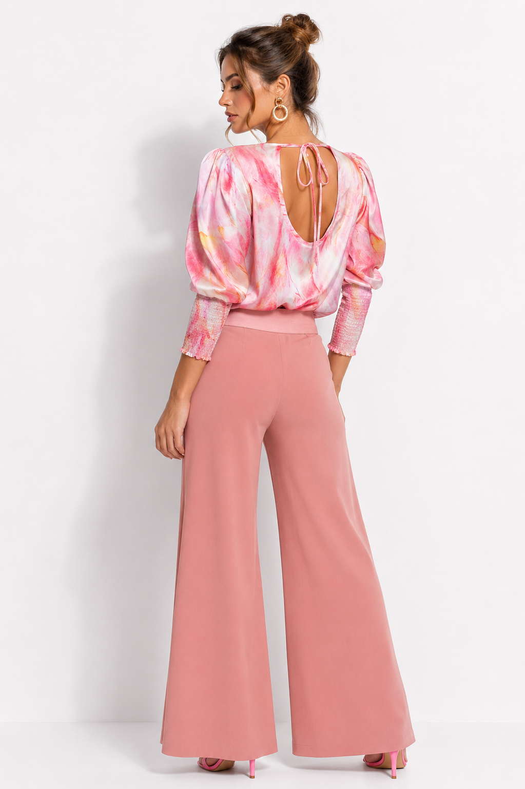 Blusa Arkansas Plumas Salmon