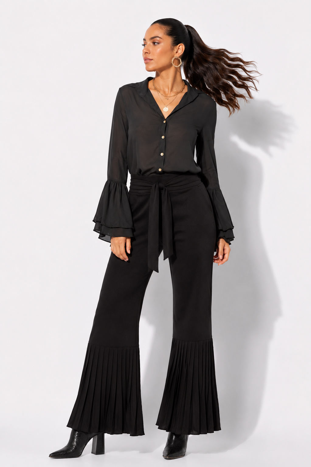 Blusa Azores Negro