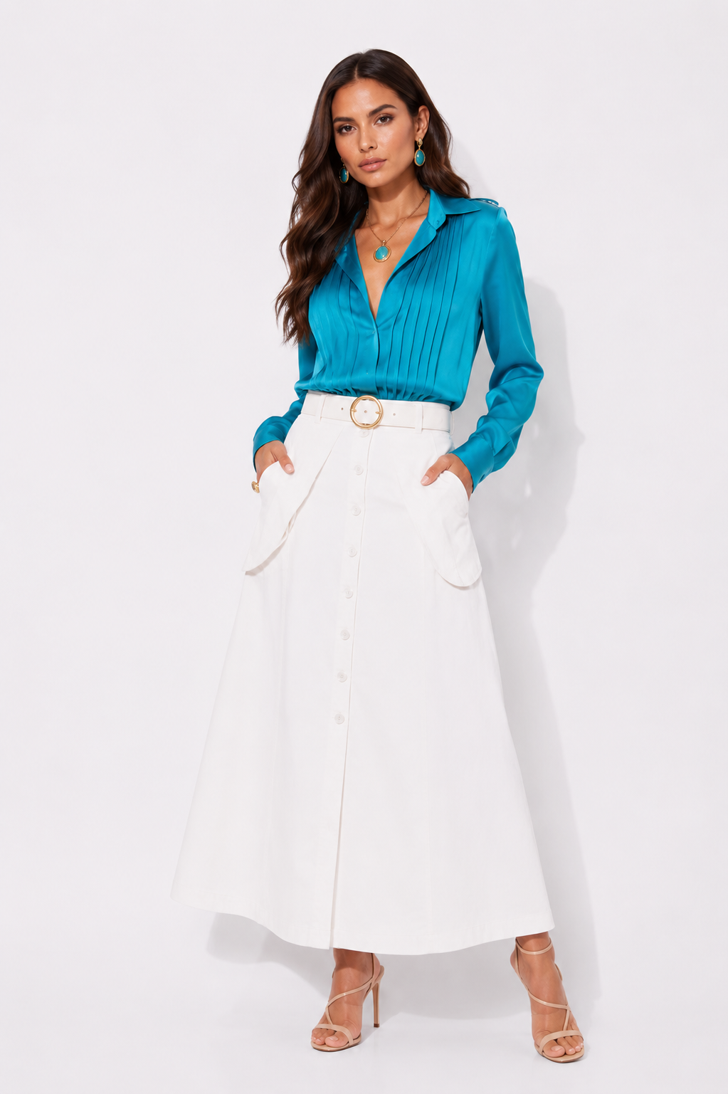 Blusa Barbora Azul