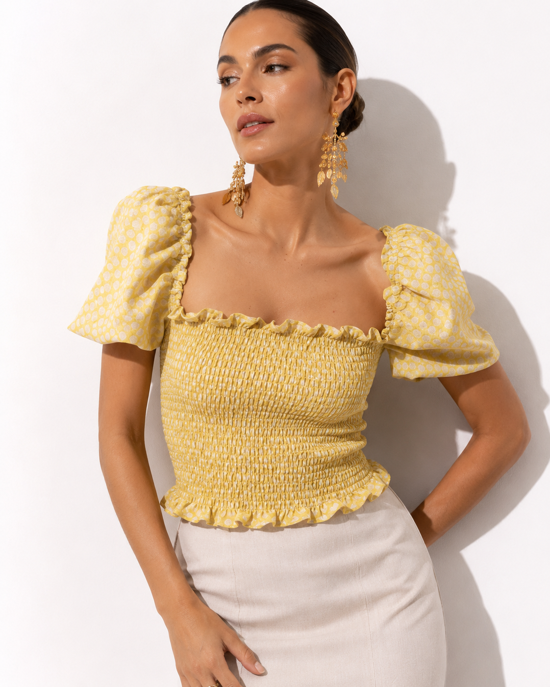 Blusa Baudo Amarillo