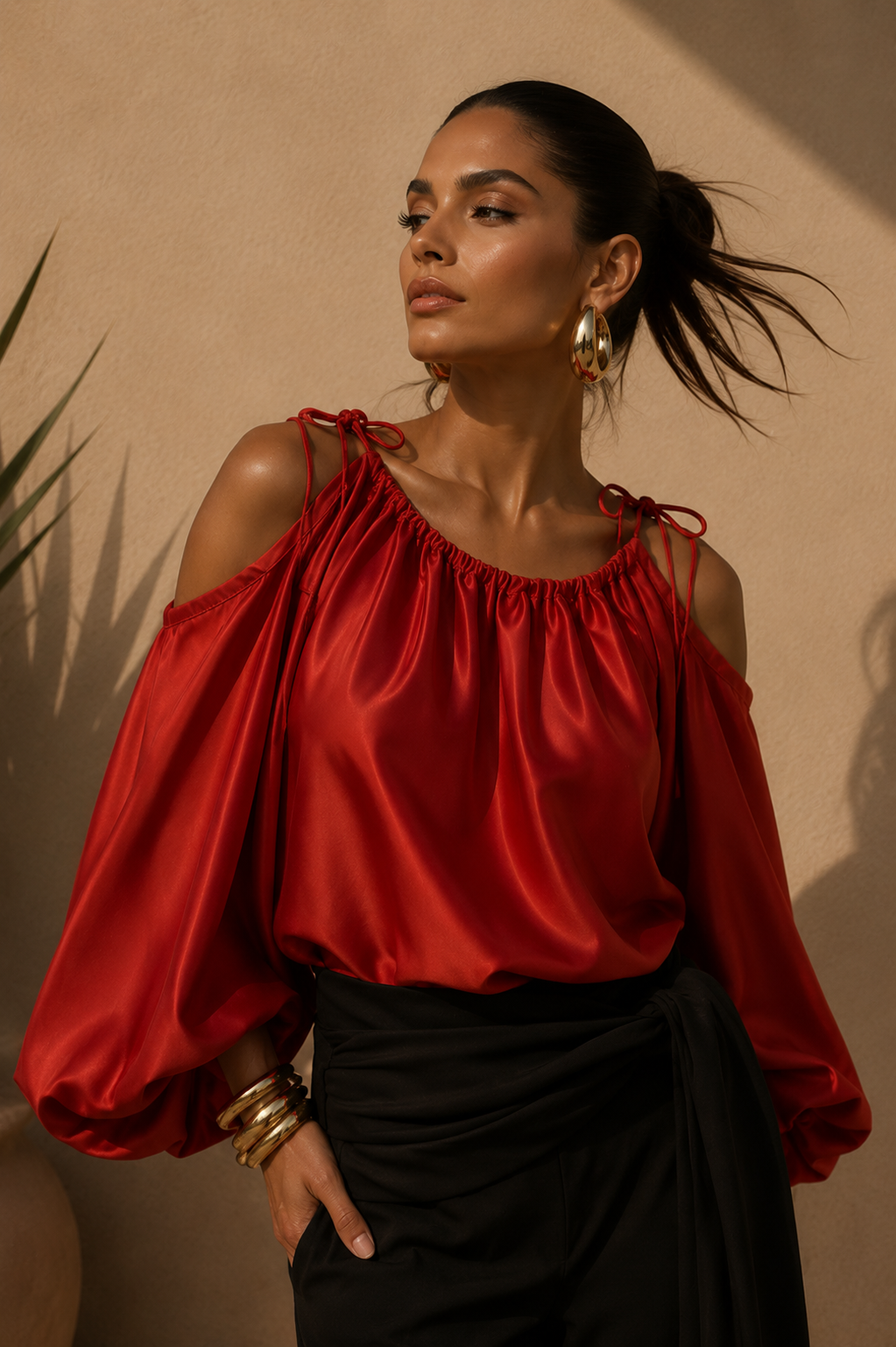 Blusa Bingo rojo