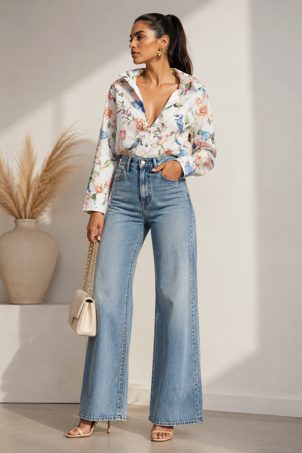 Blusa Cerrejon Pajaros Mix