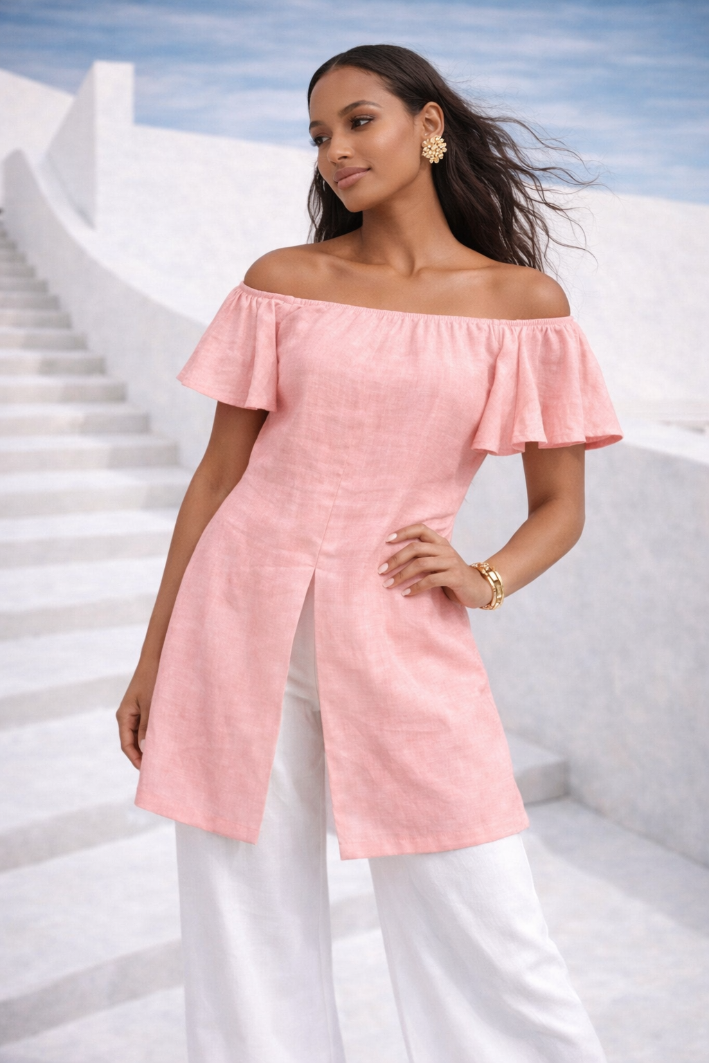 Blusa Eva Rosado