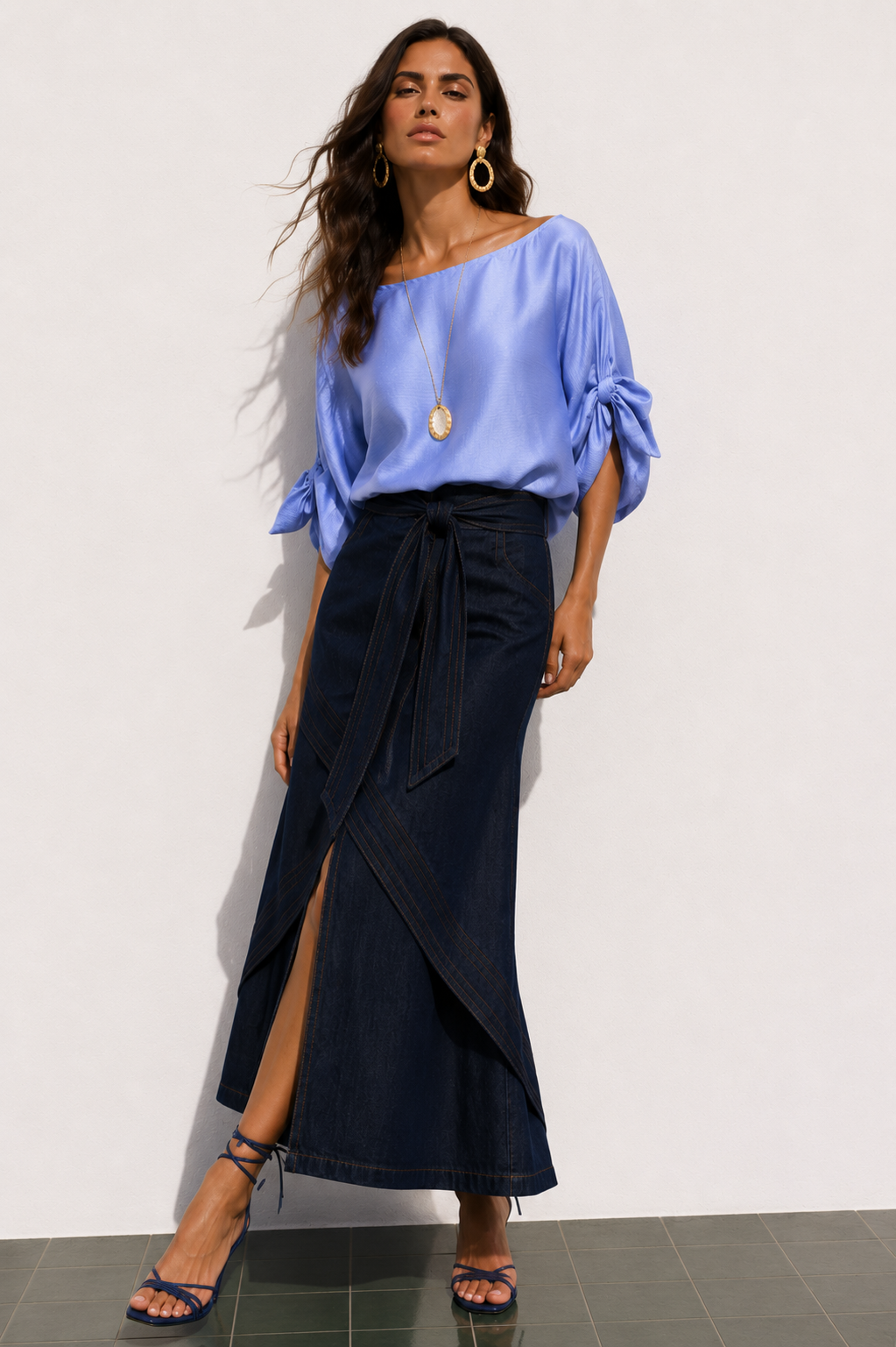 Blusa Greeicy 2 baby blue
