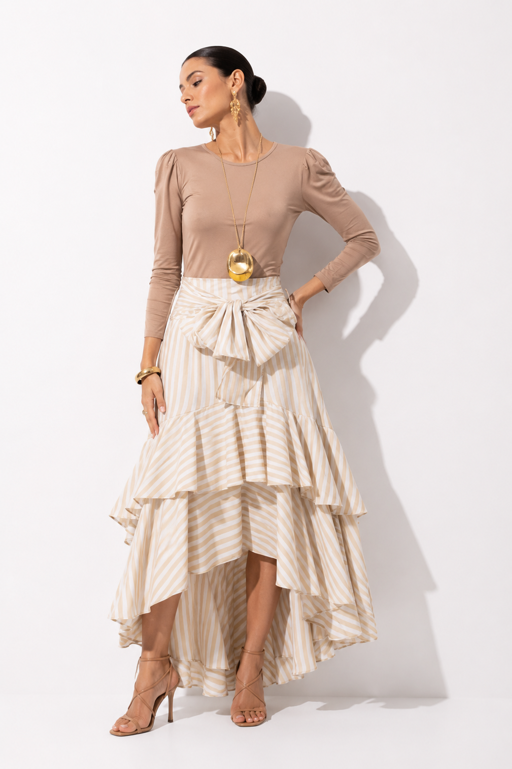 Blusa Keila Camel