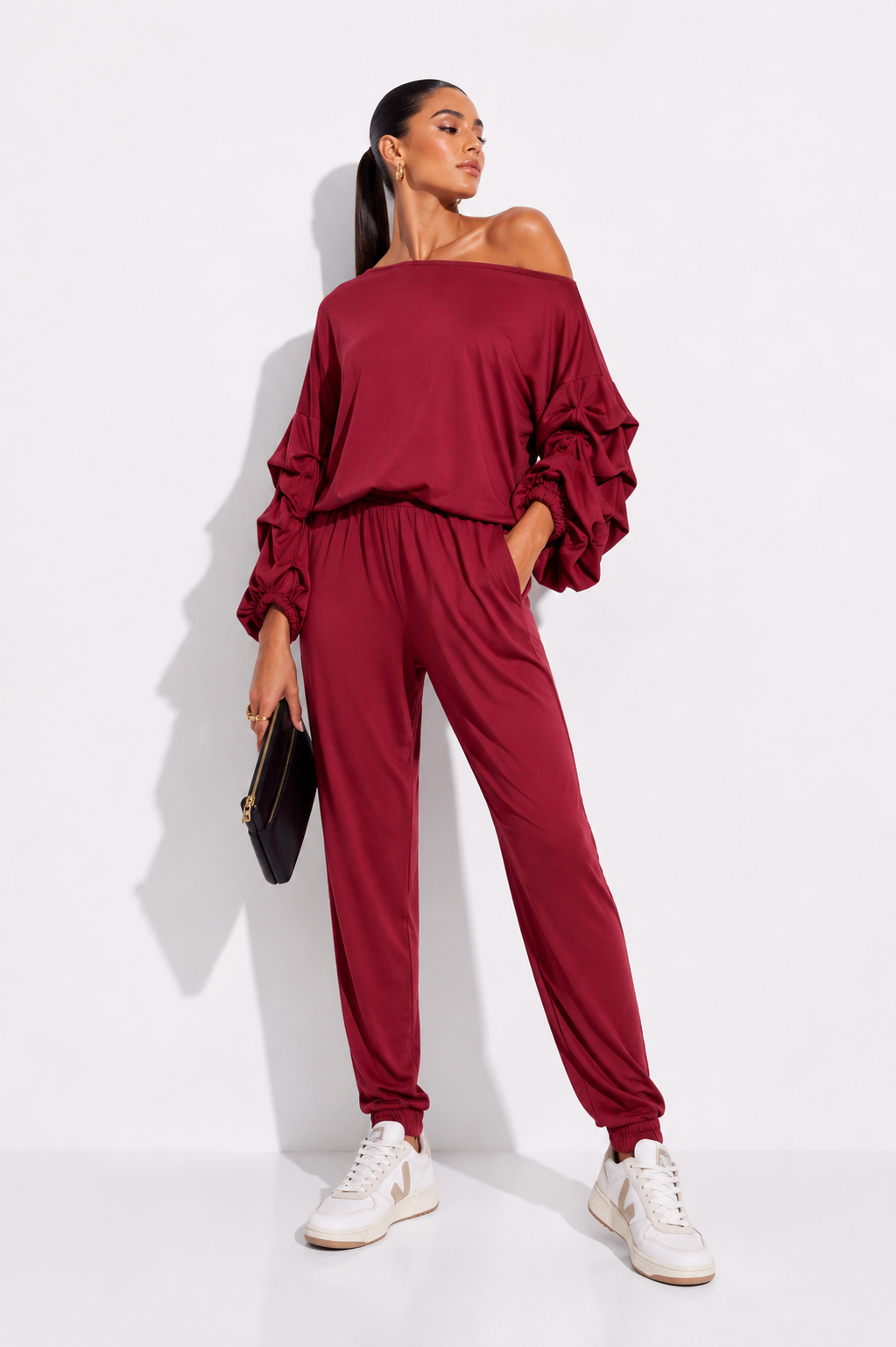 Blusa Kiara Vinotinto