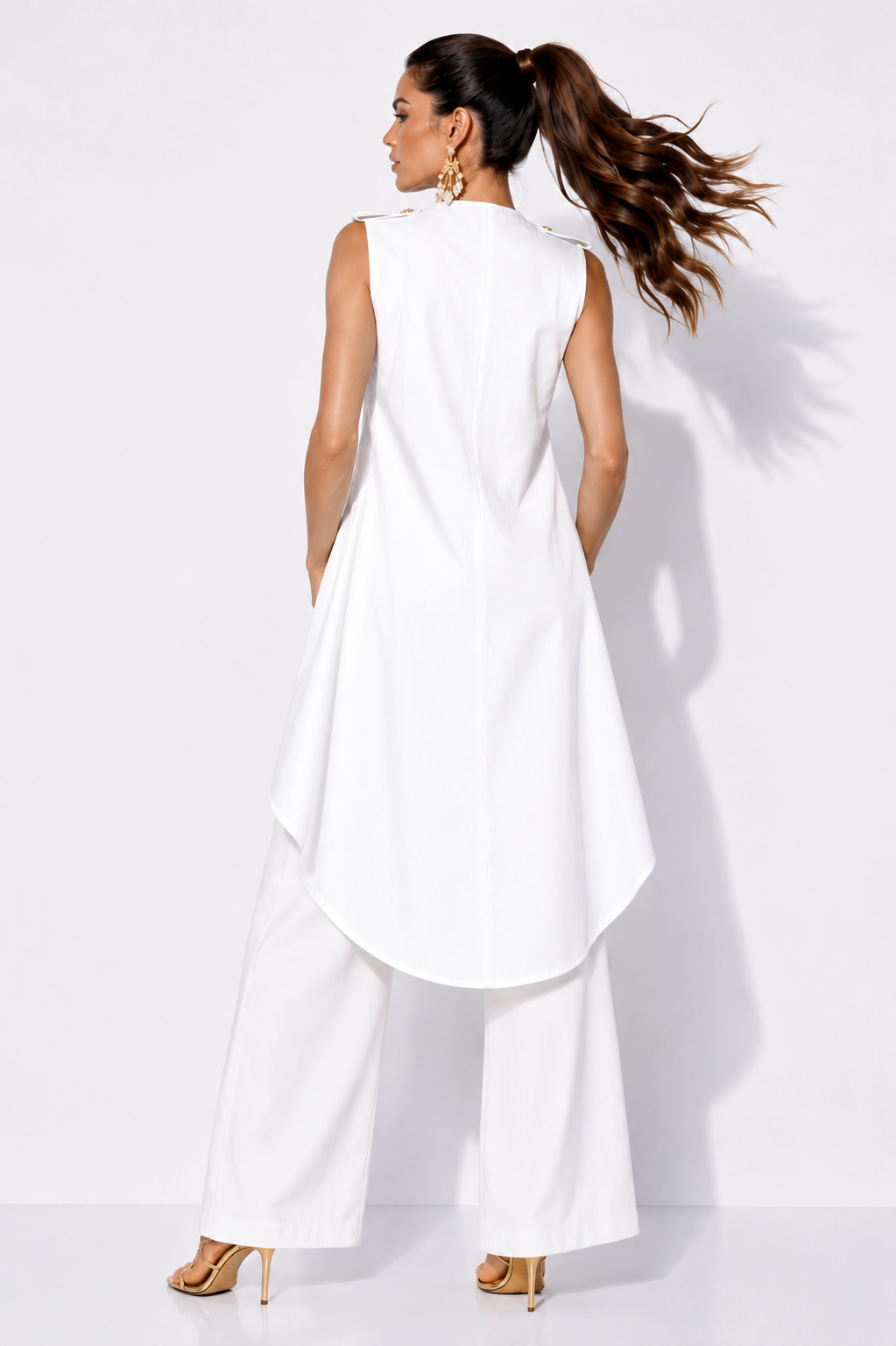 Blusa Luz Angela Blanco