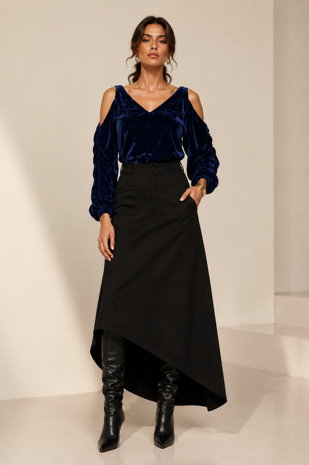 Blusa Milly Azul Rey