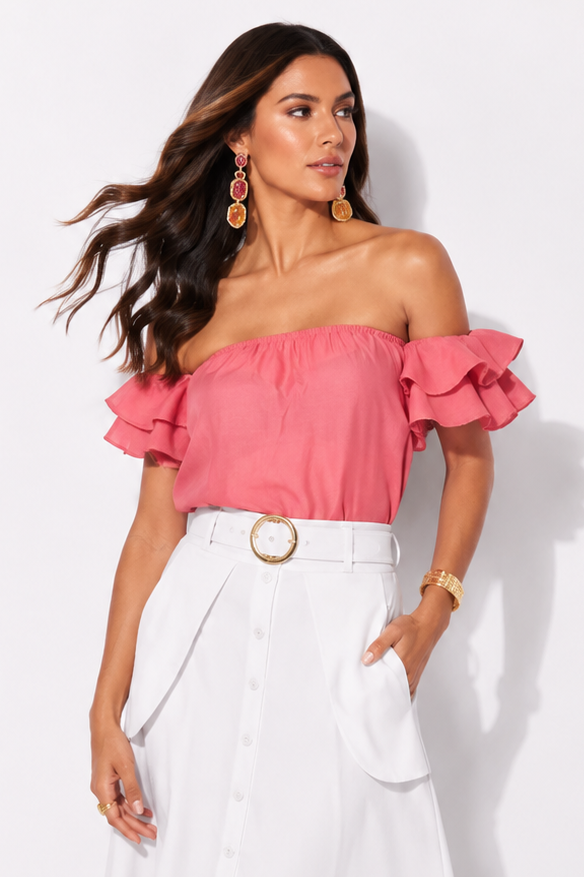 Blusa Valeria Salmon