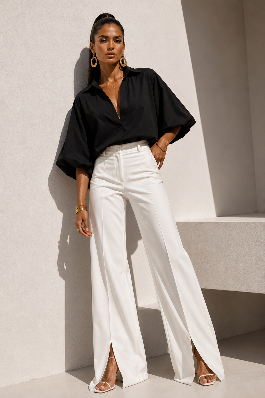 Blusa Popular Negro