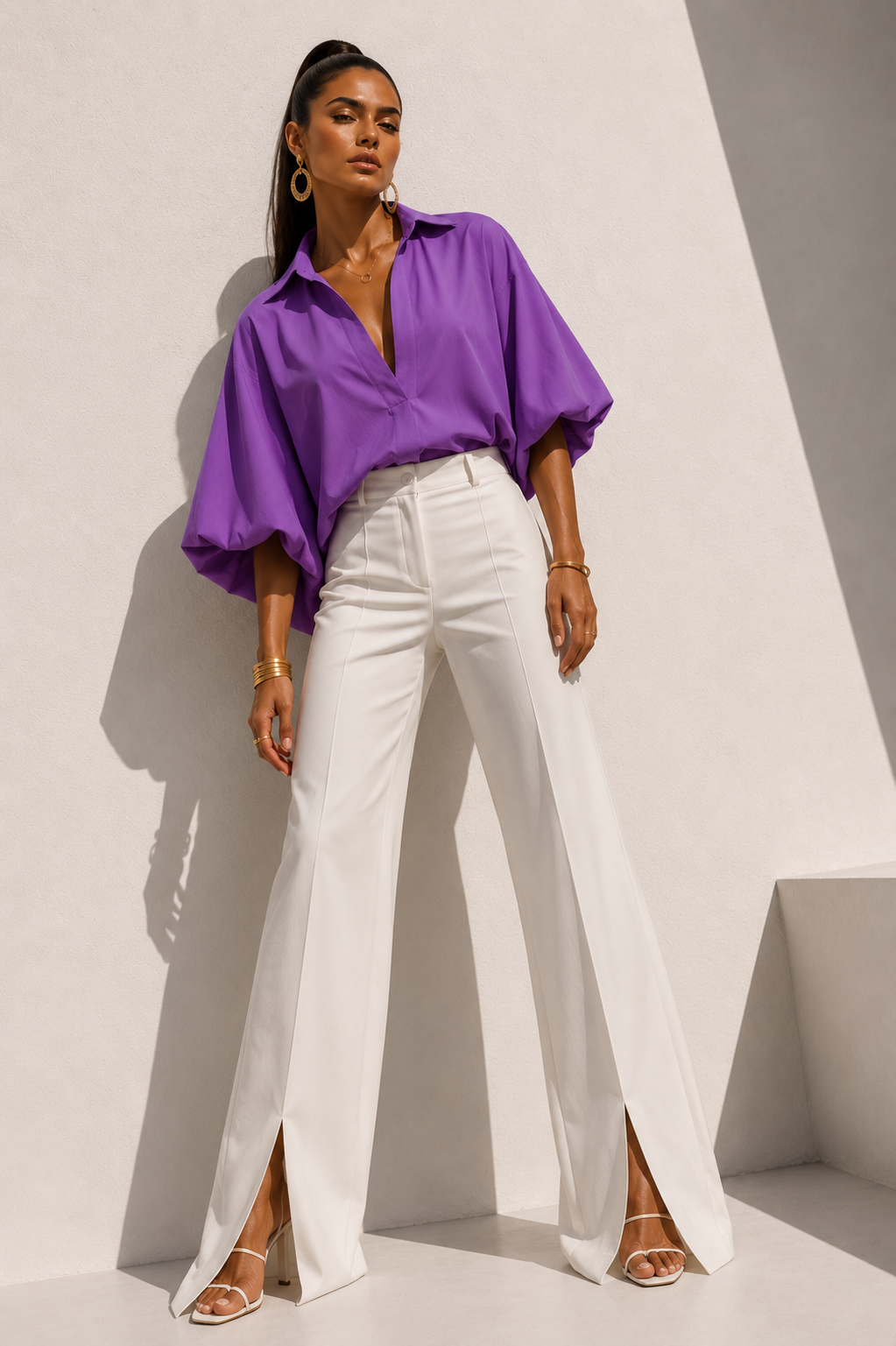 Blusa Popular Lila