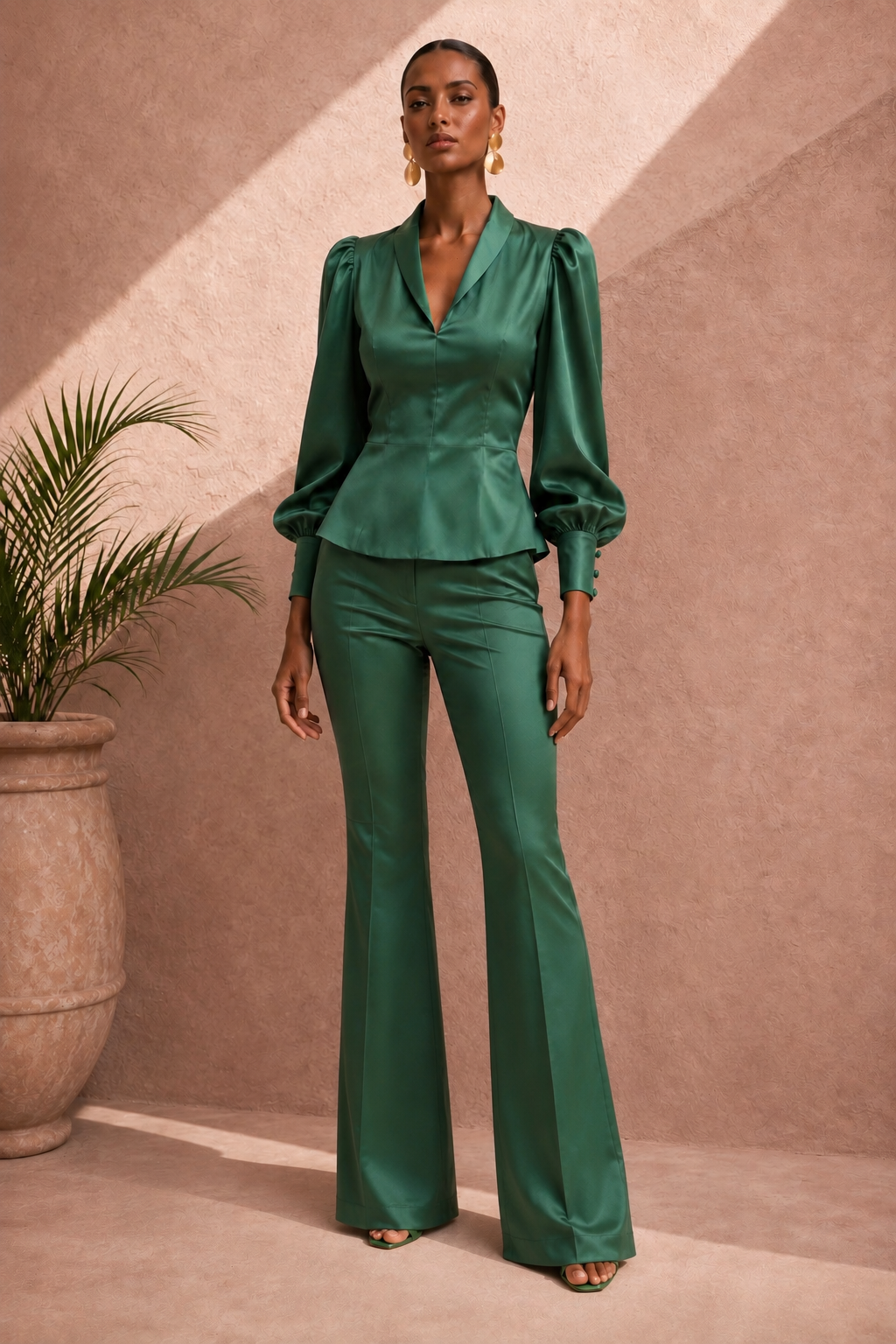 Blusa Lecricia verde