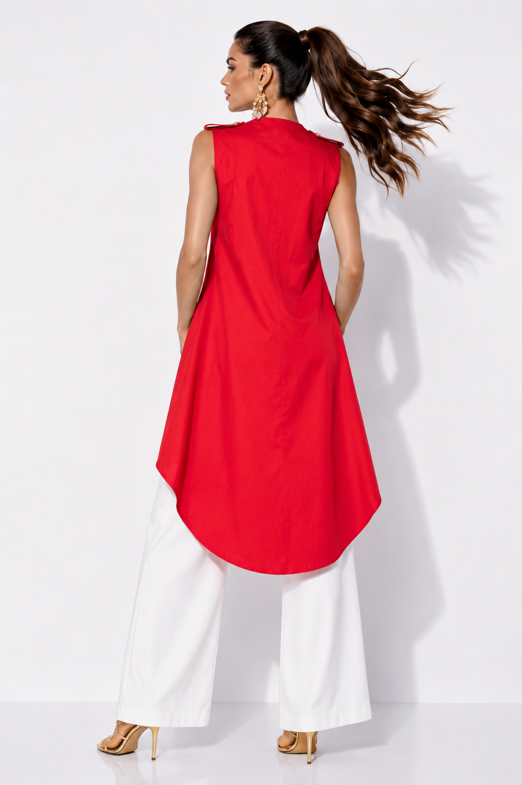Blusa Luz Angela Rojo