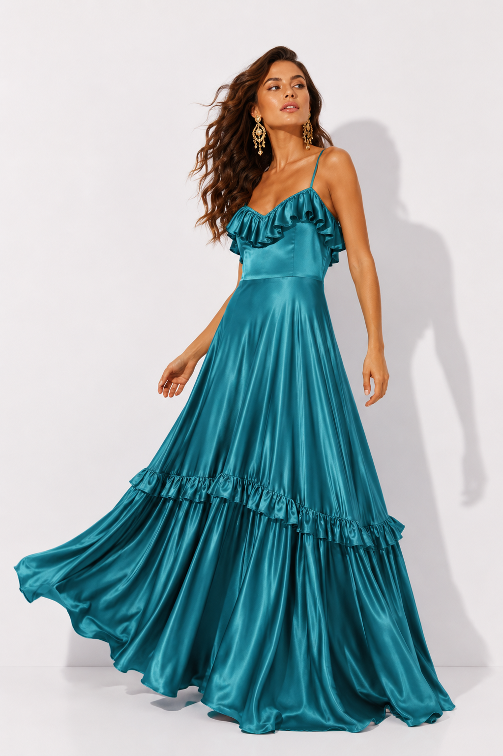 Vestido Pascal verde jade