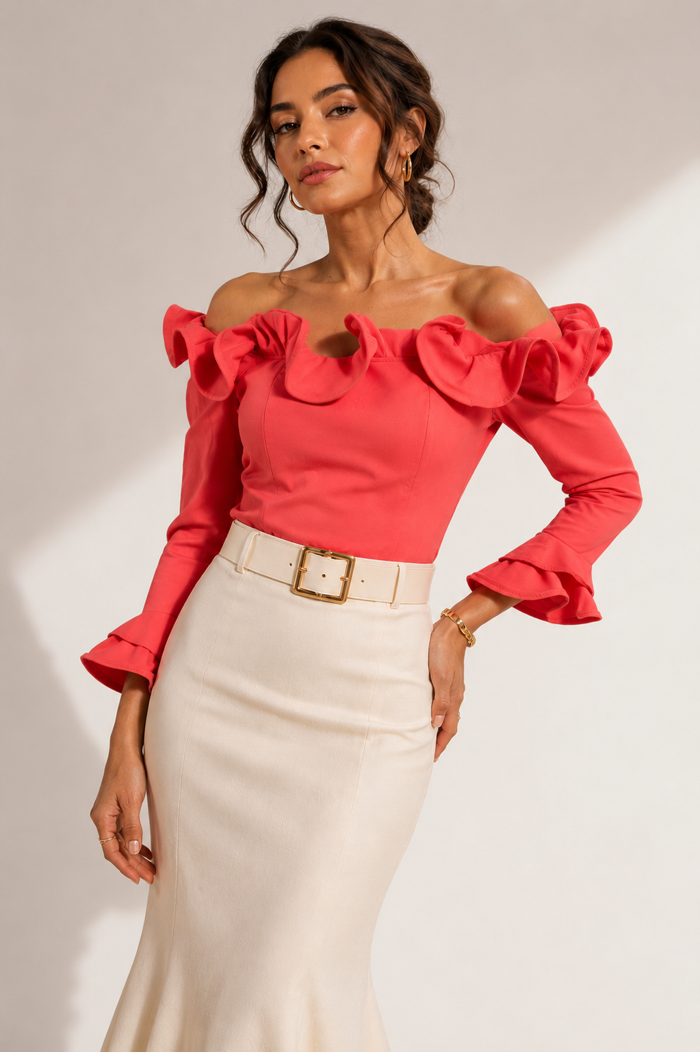 Blusa Tropico Fucsia