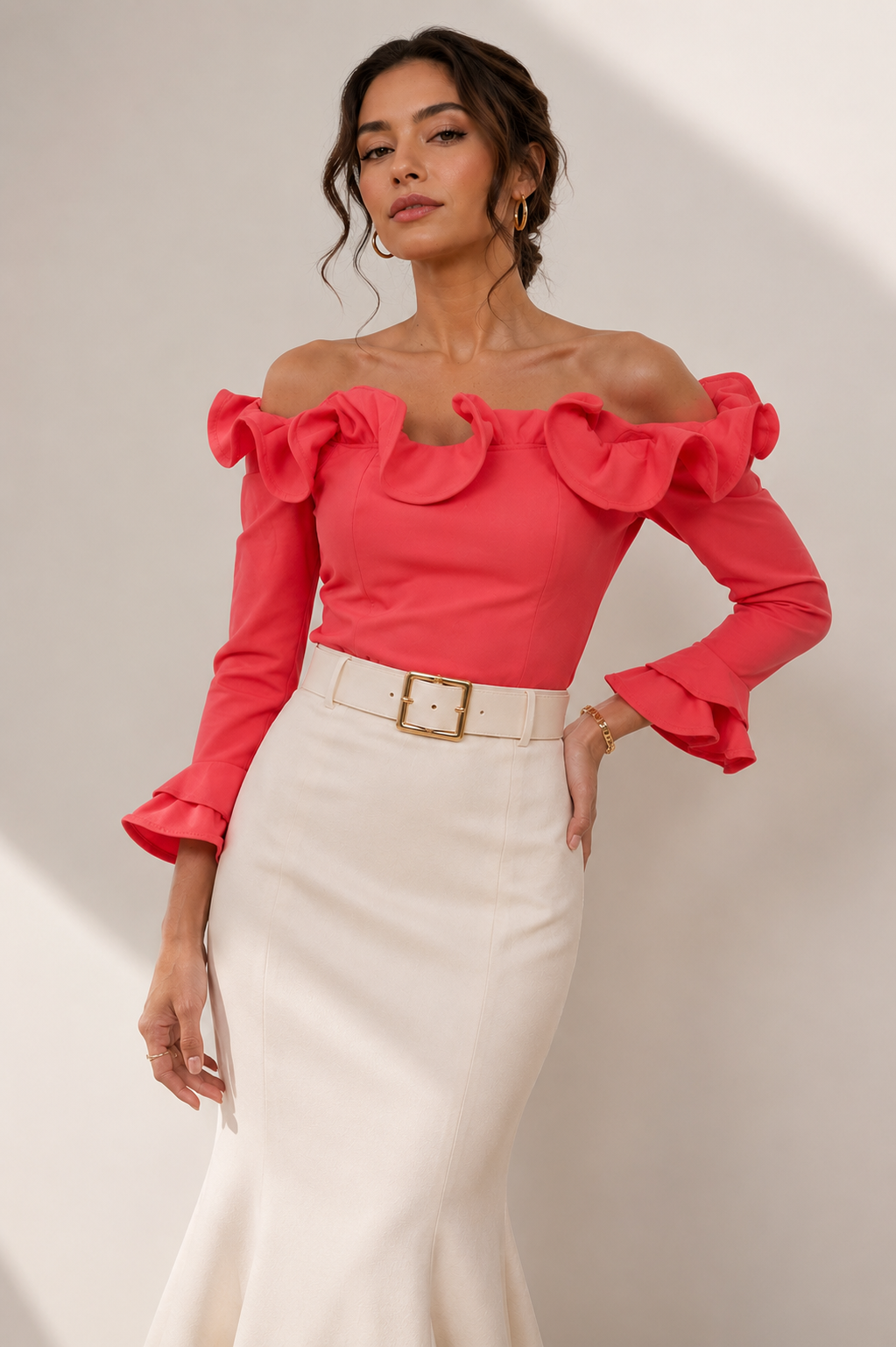 Blusa Tropico Fucsia
