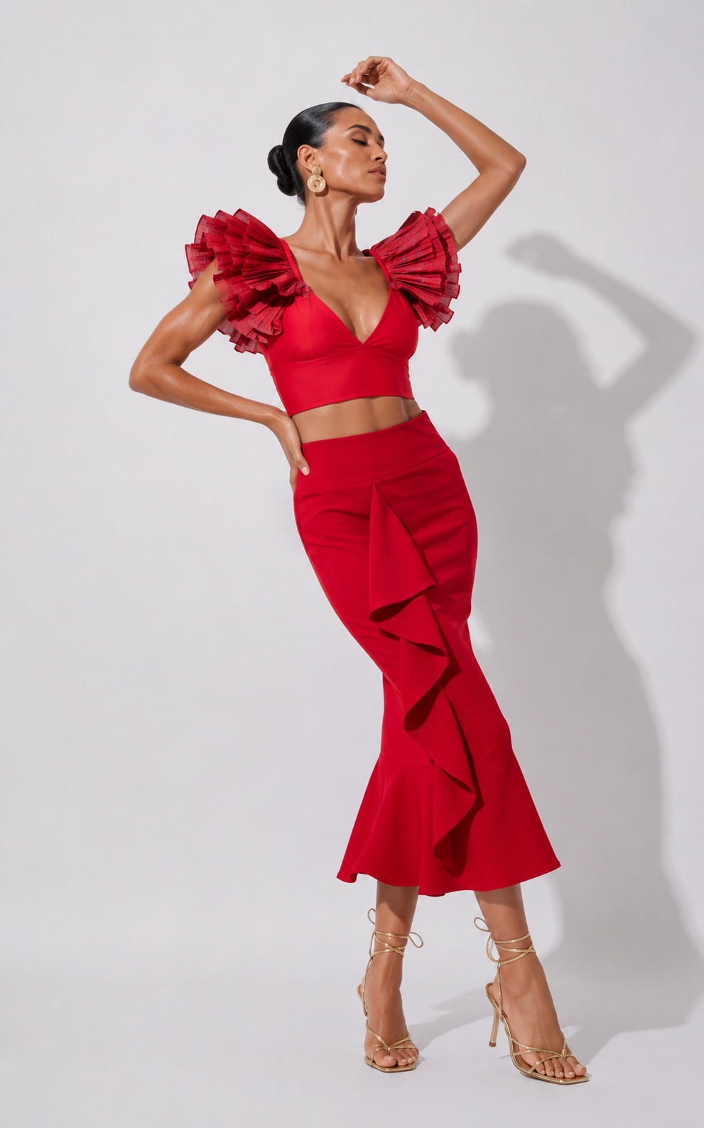 Falda Tania Rojo