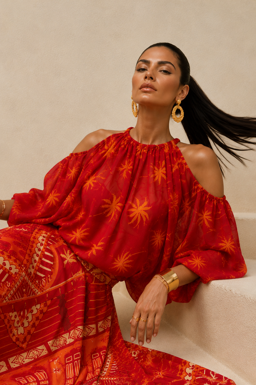 Blusa Bingo Palmeras Salento