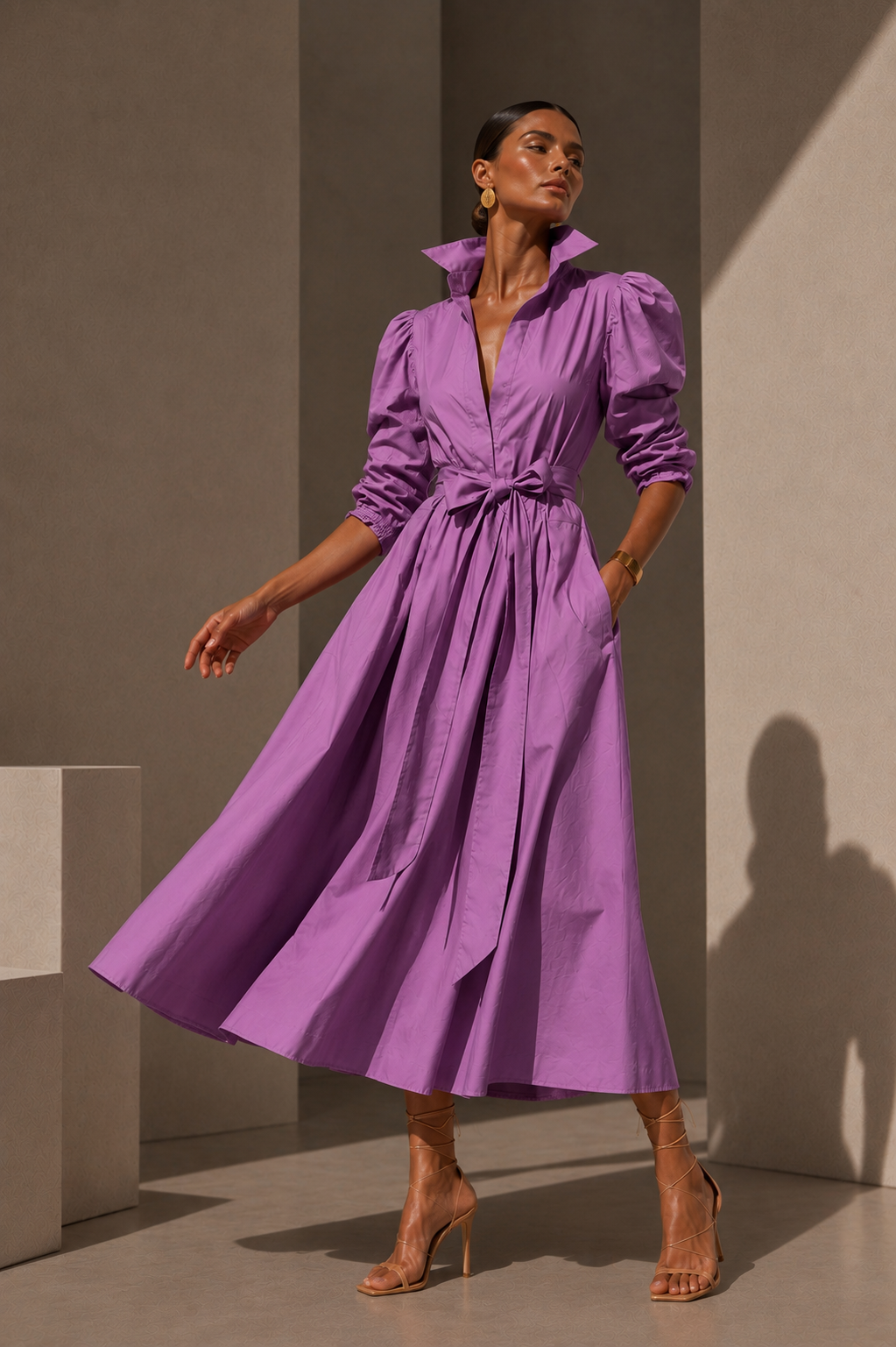 Vestido Miranda lila