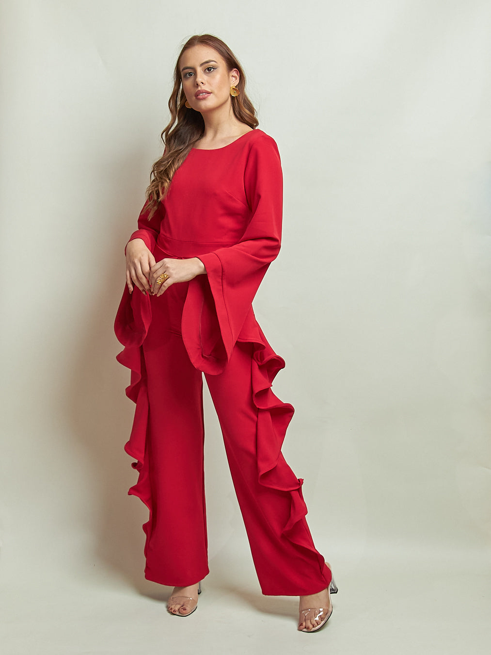 Enterizo Miryna Rojo
