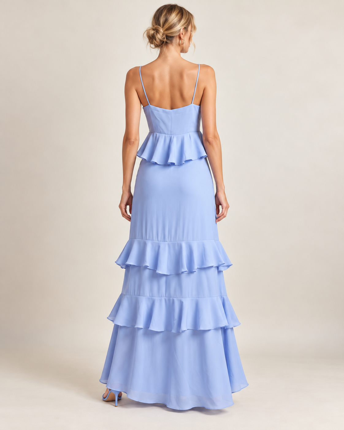 Vestido Acry Celeste