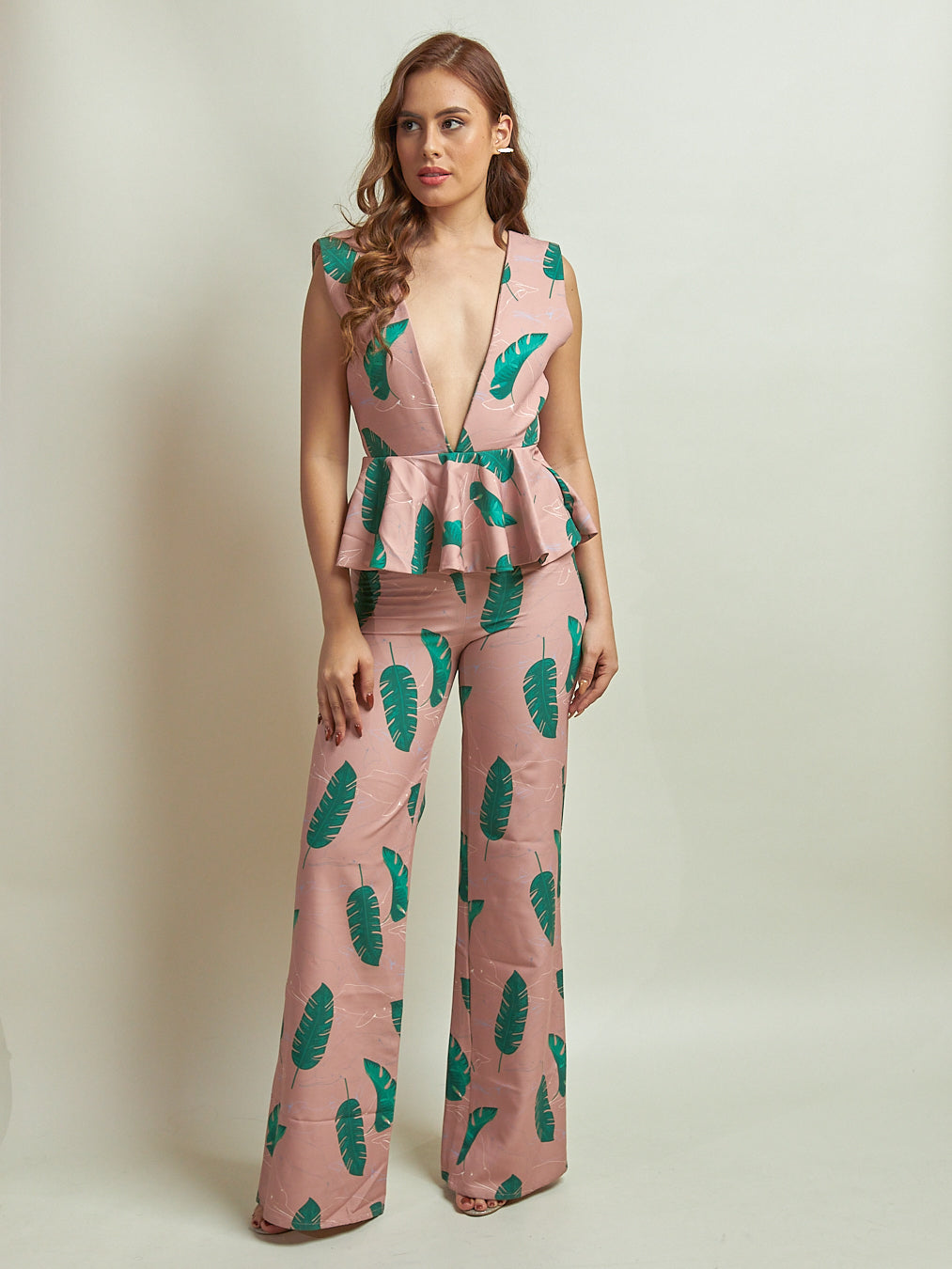 Enterizo Suspiro Delfines Rosado Estampado